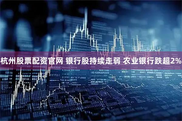 杭州股票配资官网 银行股持续走弱 农业银行跌超2%